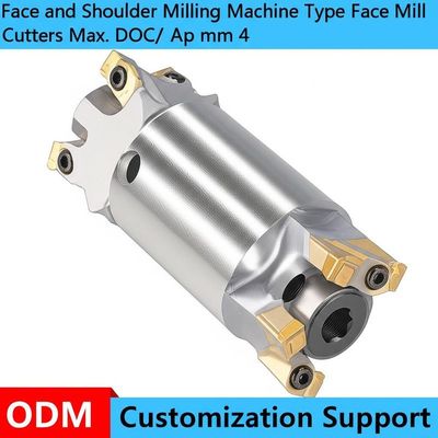 Μηχανή φρεζαρίσματος προσώπου και ώμου Τύπος φρέζας προσώπου Μέγιστο DOC/ Ap mm 4 Υποστήριξη προσαρμογής ODM