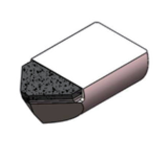 Συγκολλημένη ράβδος WORLDIA Fine Boring PCD Tool Σειρά SDM