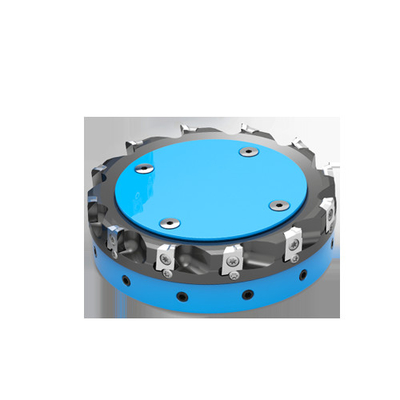 PCD ISO Face Milling cutter FMP080SA27-BE12-12 με 12 κοπτικές άκρες εργαλείο για την αποτελεσματική μηχανική επίπεδες επιφάνειες